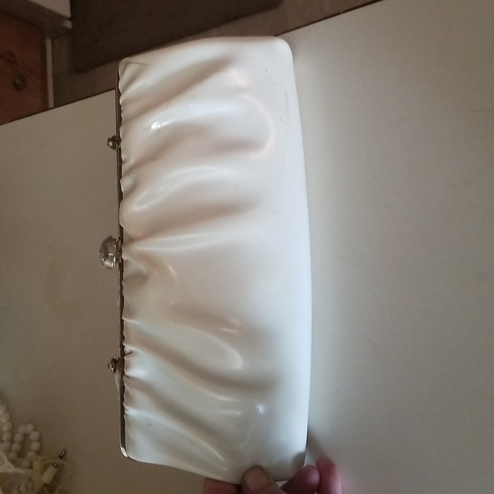 Vintage White Dinner Purse